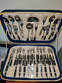 Servizio completo di posate vintage  nicrosil