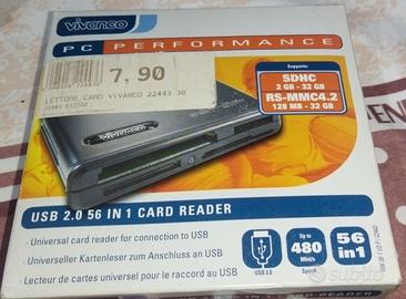Vivanco 56-in-1 USB 2.0 Card Reader 