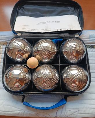 Set Bocce metallo professionale