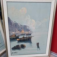 Quadri olio con cornice