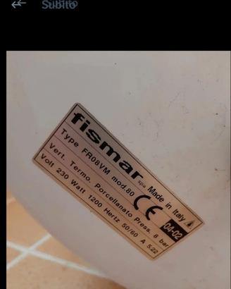 Boiler misto , elettrico e con acqua caldaia