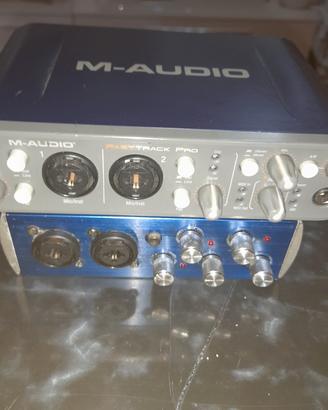 M Audio Fast track Pro + Presonus Usb