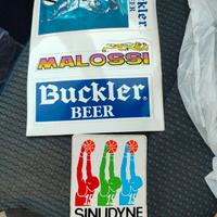 trittico adesivi Virtus buckler e sinudyne