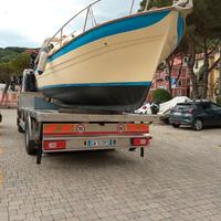 Barca cabinata 6 mt 40 hp