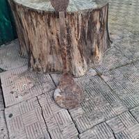 Poggiapiedi da carrozza antico