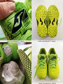 Scarpe Calcetto Joma Dribling 821 TF - Taglia 45 (