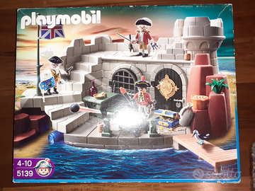 Playmobil 5139 Fortino dei soldati con prigione
