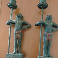 Coppia di scimmie Maitland Smith - 