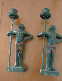 Coppia di scimmie Maitland Smith - 