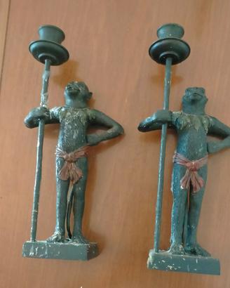 Coppia di scimmie Maitland Smith - 