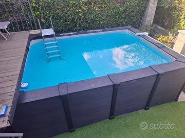 Piscina grafite Intex