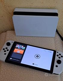 Nintendo Switch OLED Bianca + Gioco Cars 3 