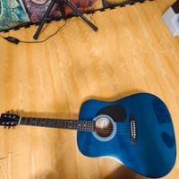chitarra acustica Florencia guitars con custodia 