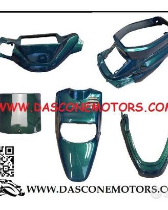 Kit carene booster 5 pezzi verde met
