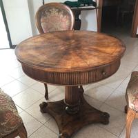 Tavolino tondo Antiquariato