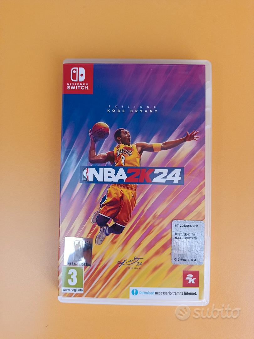 Nintendo Switch Kobe Bryant NBA2k memorabilia Nba 2k24 Switch - Niska cena na Allegro