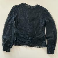 Camicia / blusa pizzo nero RED VALENTINO