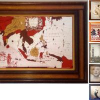 Quadro spechio geografico India Orientalis e altri