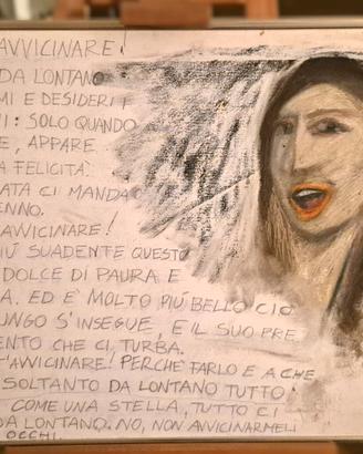 Opera d’arte originale: omaggio poetico a Desanka