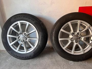 Copertoni Pirelli + Cerchi originali Audi