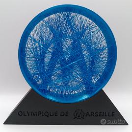 Olympique de Marseille String Art Calcio 3D Print