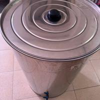 Contenitore olio in acciaio  150 lt