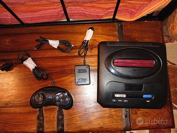 console retro stile sega mega drive