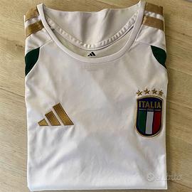 Maglia Italia Calcio Bianca - Versione Tifoso
