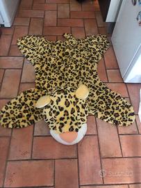 Bimbi tappeto leopardo giochi