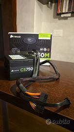 Alimentatore Corsair CS750M modulare 80+ Gold 750W