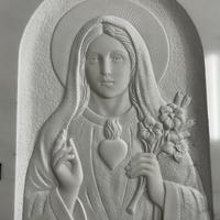 Scultura religiosa  in marmo