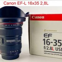 Canon EF 16x35 F2,8 L grado A-
