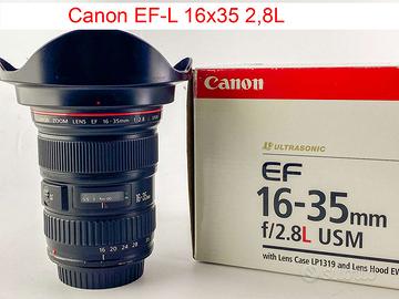 Canon EF 16x35 F2,8 L grado A-