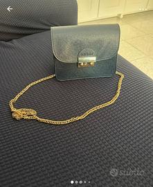 Borsa vintage Baldinini blu