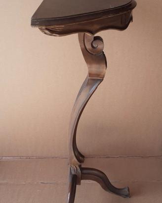 mobiletto consolle in legno vintage anni 50/60