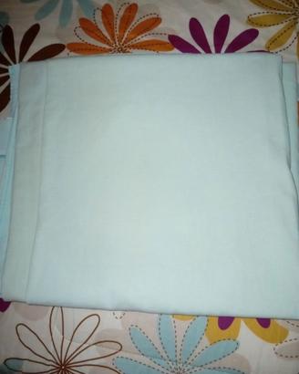 Lenzuolo color turchese
