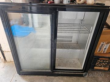 frigo vetrina nera