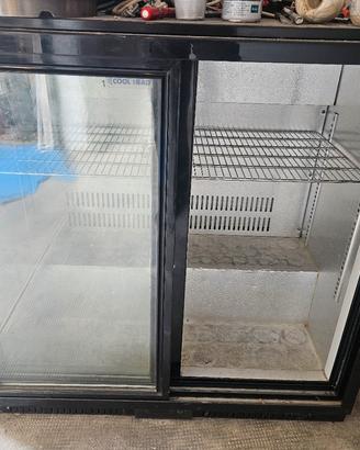 frigo vetrina nera