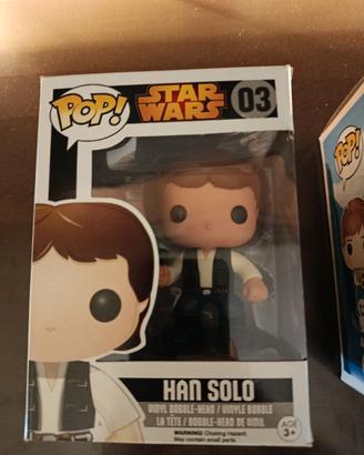 Funko pop raro han solo 03 star wars