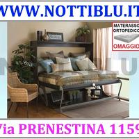 Letto a Scomparsa orizzontale stile inglese