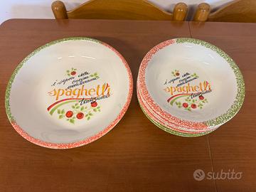 Servizio Pasta in Ceramica Made in Italy C.M.S.