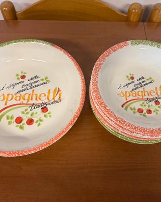 Servizio Pasta in Ceramica Made in Italy C.M.S.