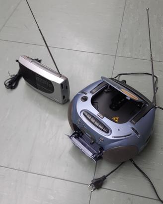 Radio transistor e radio-musicassette e cd