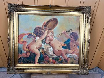 Quadro Olio su Tela Classico