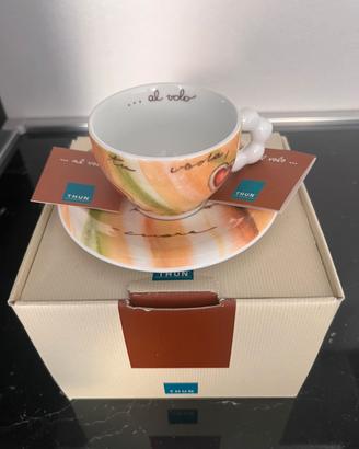 Tazza e piattino thun limited edition 2006