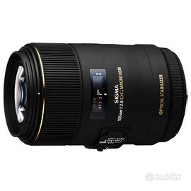 Sigma 105mm F2.8 Macro EX DG OS HSM per Nikon