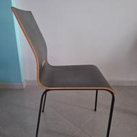 Sedie colore cemento