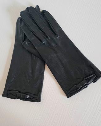 Guanti donna in pelle morbida 
