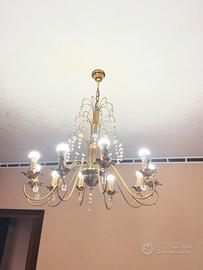 Lampadari dorati