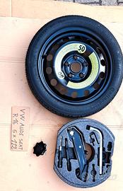ruotino 125/70 r16 audi vw